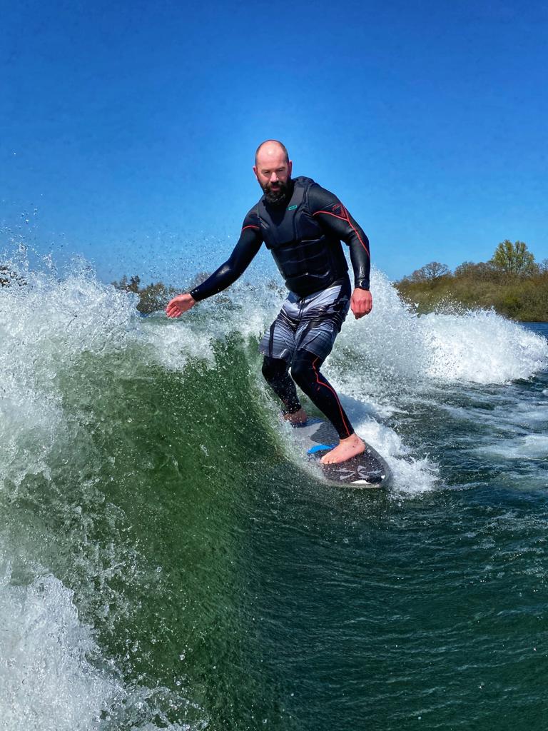 Ellingham Waterski and Wakeboard Club - Wake Surfing